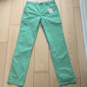 Men's Club Monaco Green Davis Fit Chino Size 28/32